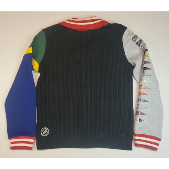 NWT Puma x Black Fives Cable Knit Pennant Cardigan Sweater/Jacket Men's Size S - Picture 2 of 8